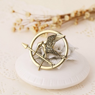 Hunger Games Movie ”Mockingjay”  LOGO Prop Rep Pin Metal Brooches #8