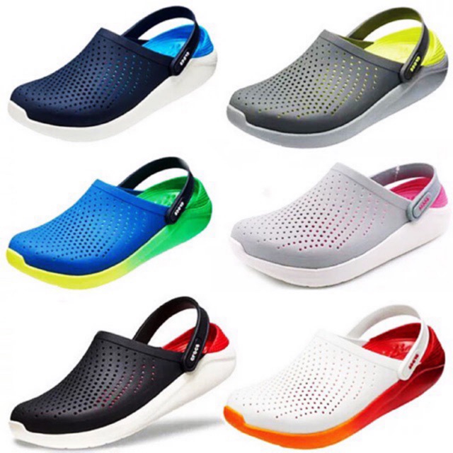 crocs rubber sandals
