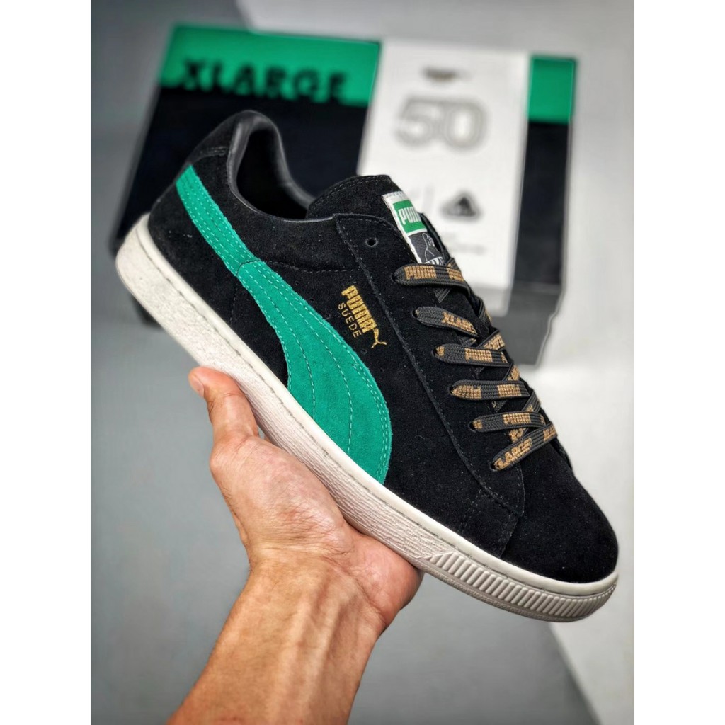 puma green shoes