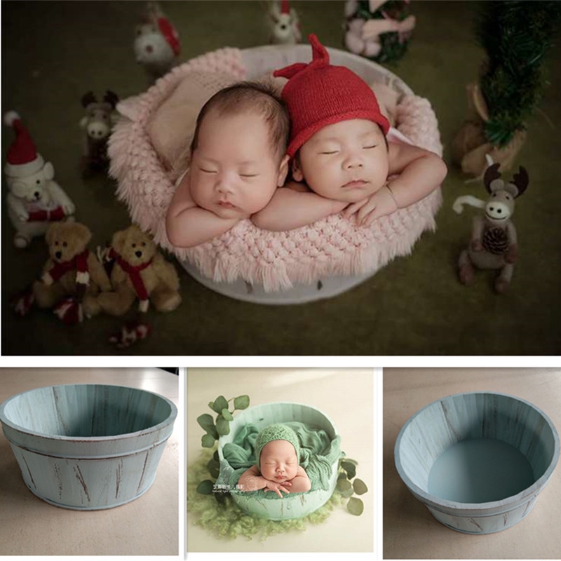 wooden baby bath tub