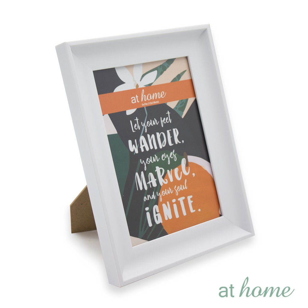 At Home Barny Picture Frame Photo Display Tabletop Wall Hanging 4x6 5x7 8x10 Shopee Philippines