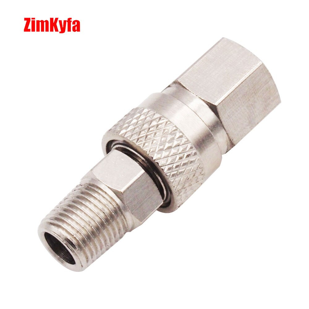 Paintball PCP 8mm Quick Release Disconnect Coupler 1/8NPT Fitting Male & Female 