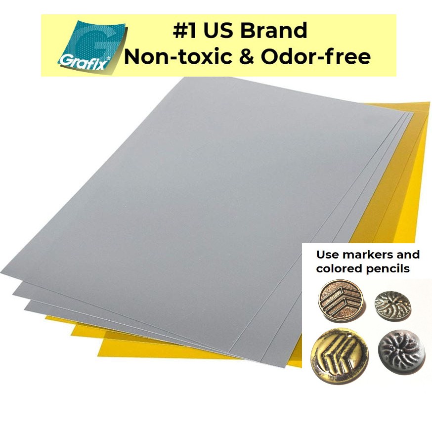 Metallic Shrink Plastic Regular 8.5" x 11" Size - Grafix | Shopee ...