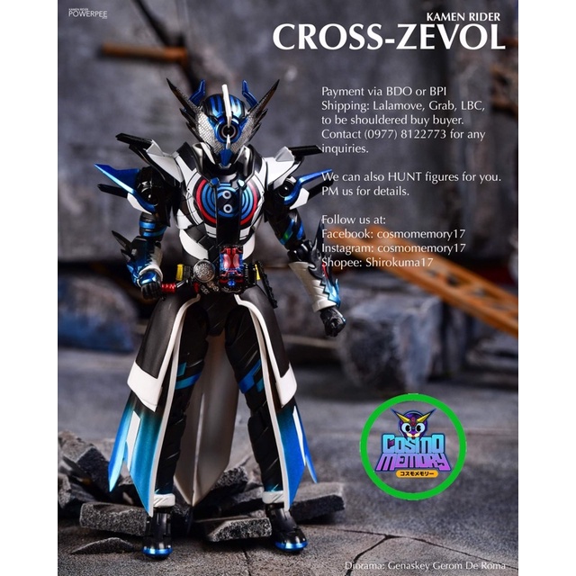 Bandai S H Figuarts Kamen Rider Cross Z Evol Shopee Philippines