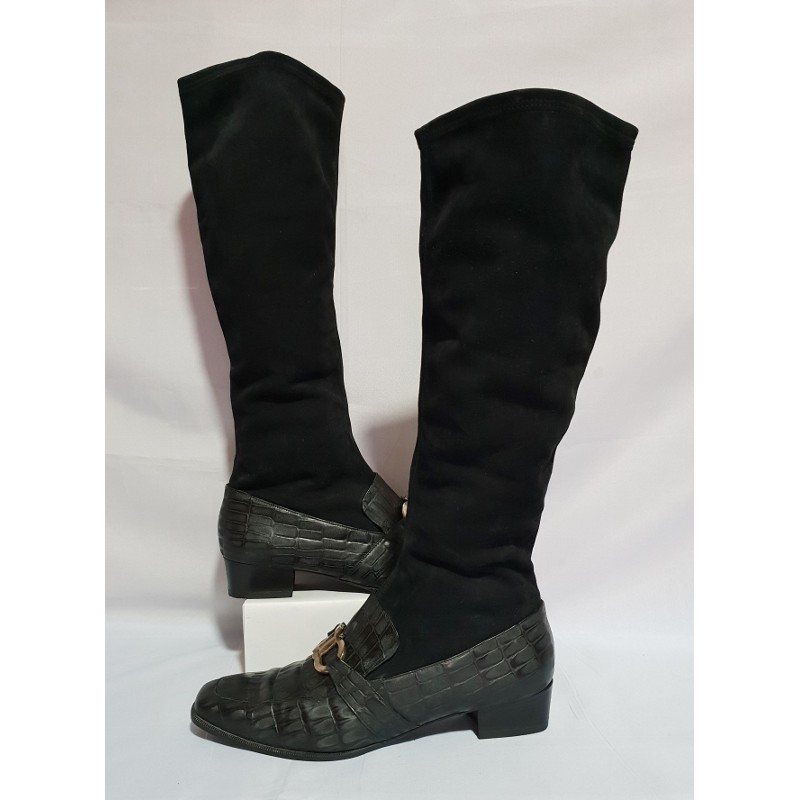 ferragamo sock boots