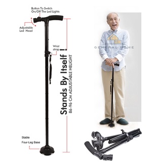 Trusty Cane Elderly folding with LED light and foldable cane Trusty Cane with #1