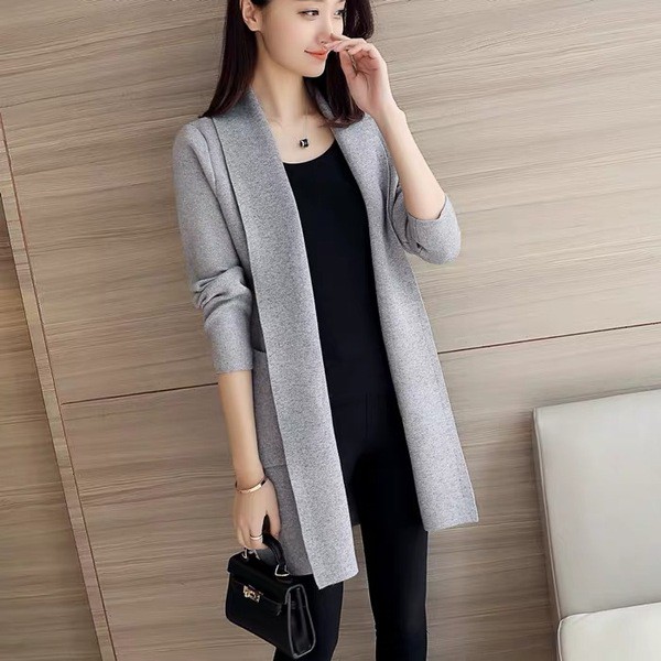 long cardigan shopee