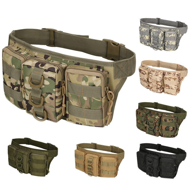 Tactical Waist Pack Pouch Military Outdoor Belt Bag For Men 0737