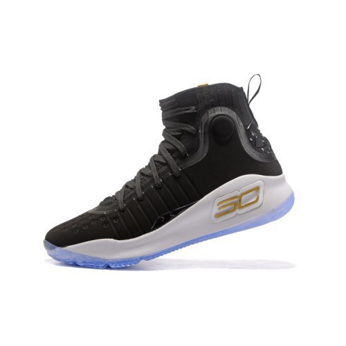 curry 4 black white