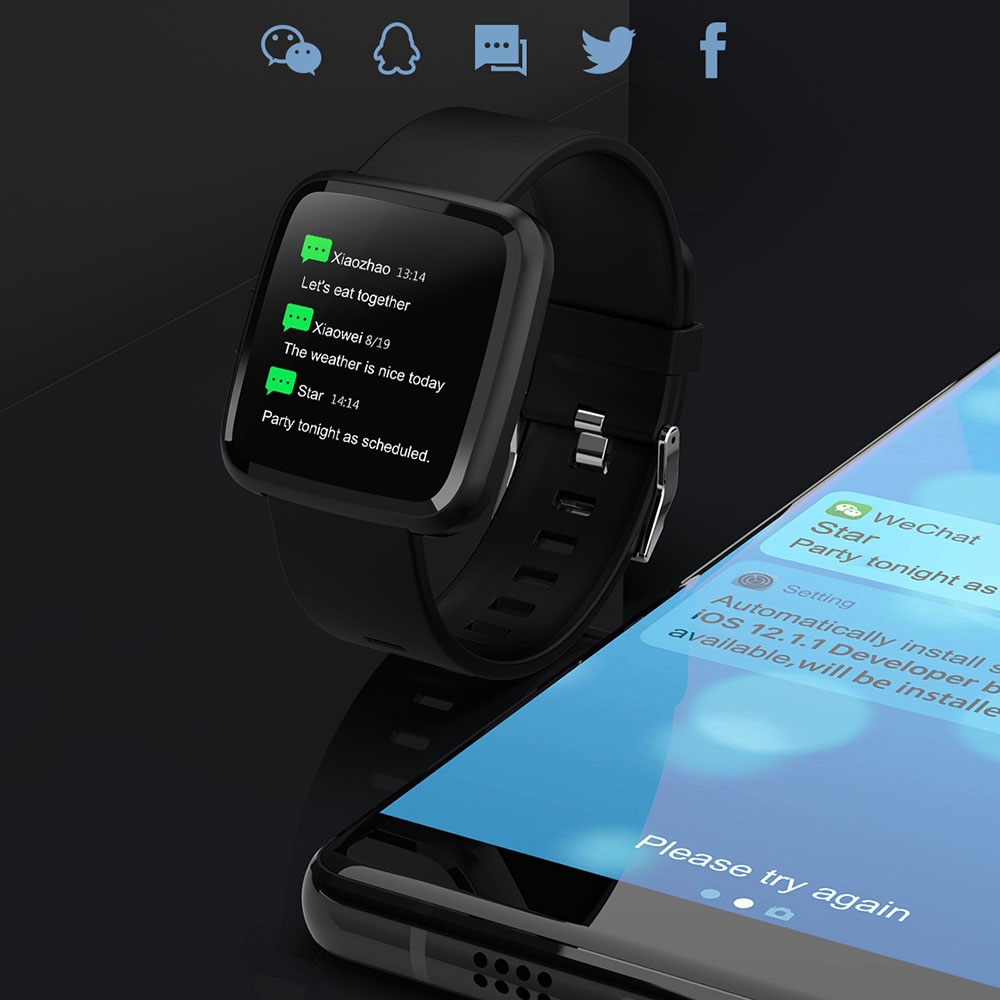 colmi full touch screen smart watch y7 pro