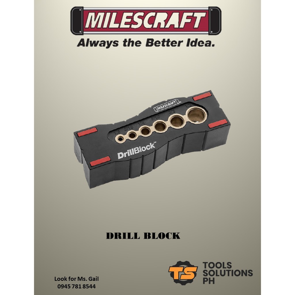 MILESCRAFT DRILLBLOCK Shopee Philippines