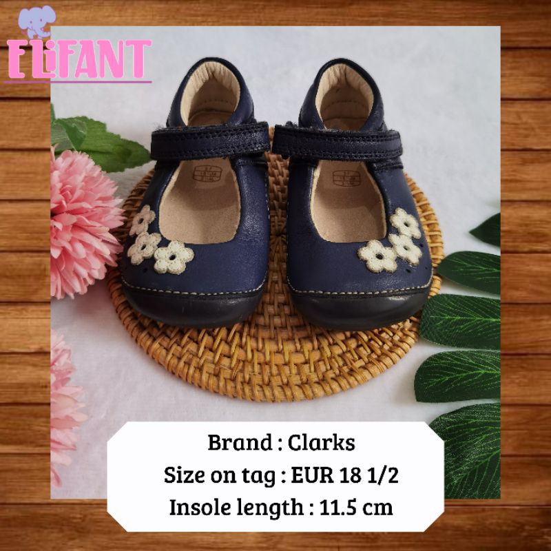 clarks baby shoes size 5