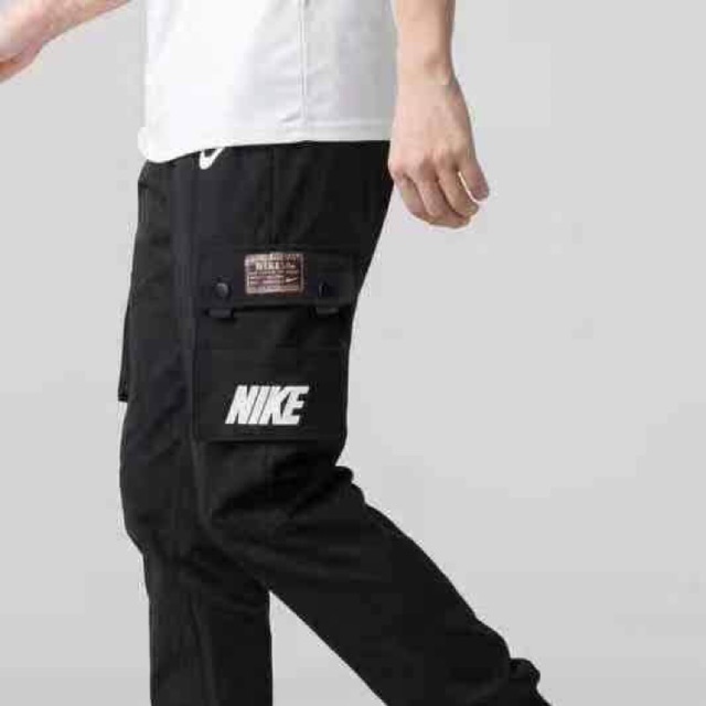 nike army green joggers