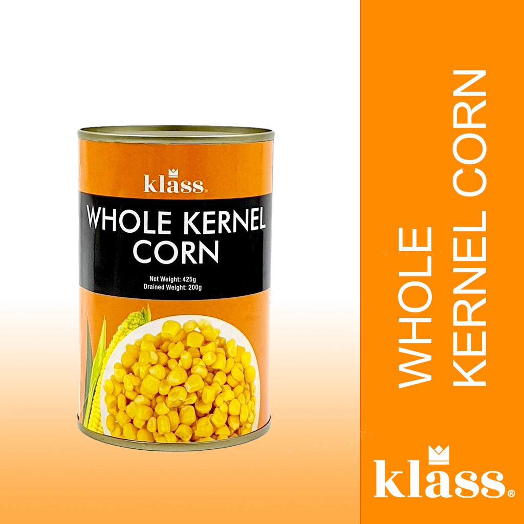 Klass Whole Kernel Corn 425G (Canned) Shopee Philippines