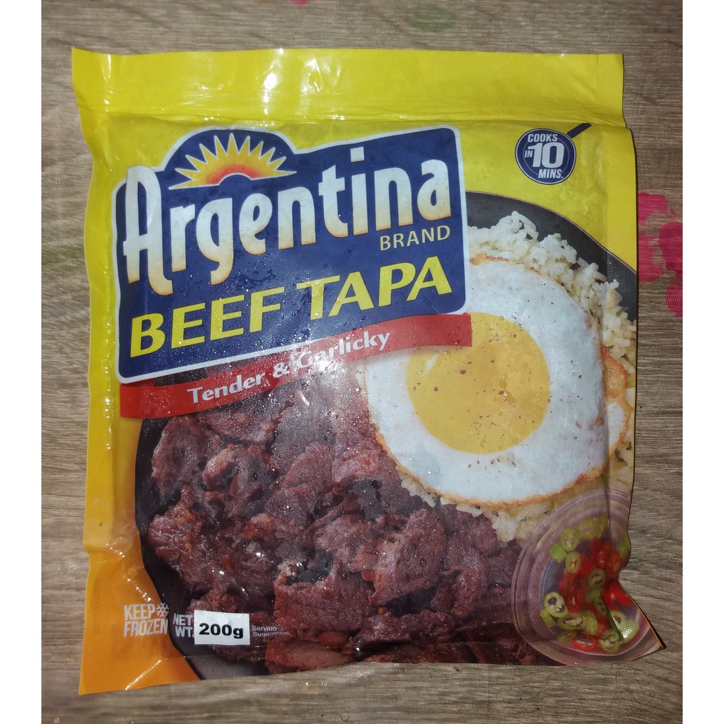 Argentina Beef Tapa 200g Shopee Philippines