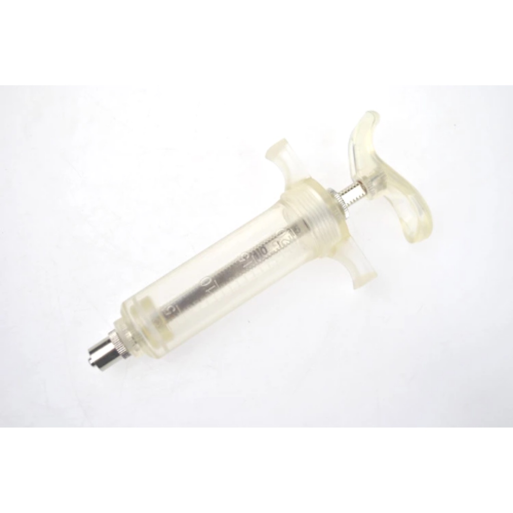 20 mL Fiberglass syringe  TPX Syringe Heavy Duty Veterinary Syringe 20 cc syringe pets livestock pig #3
