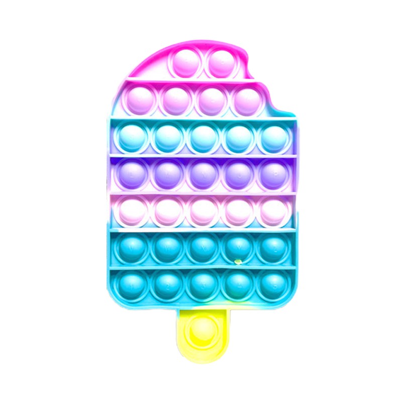 New Rainbow Pop It Fidget Toys Stress 