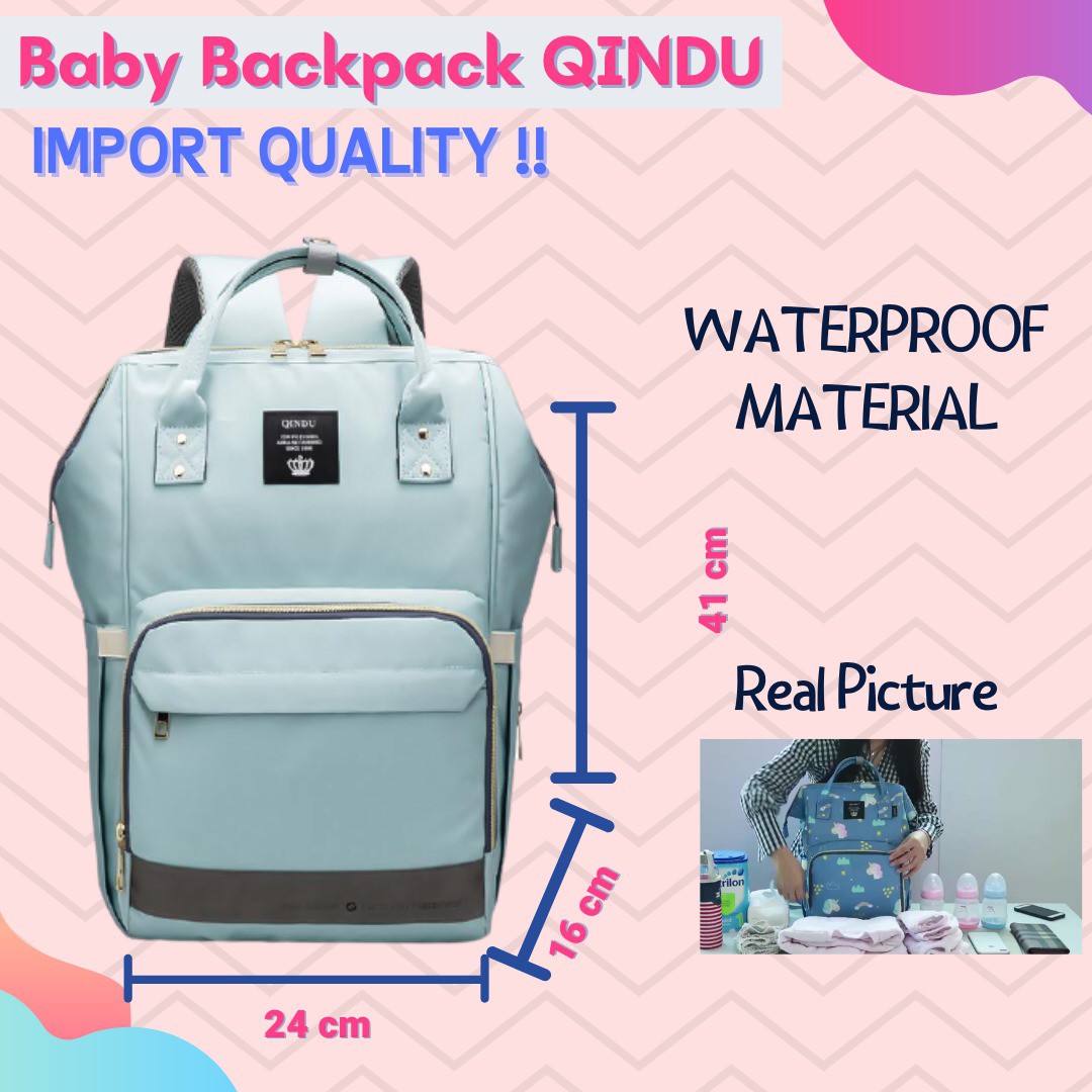 qindu diaper bag