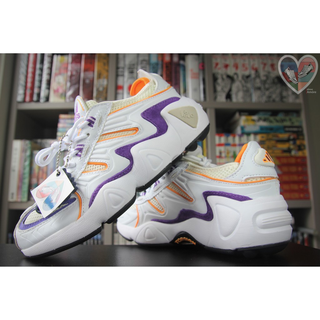 ADIDAS FYW CRYSTAL WHITE / FLASH ORANGE / PURPLE (EQUIPMENT TORSION) | Shopee