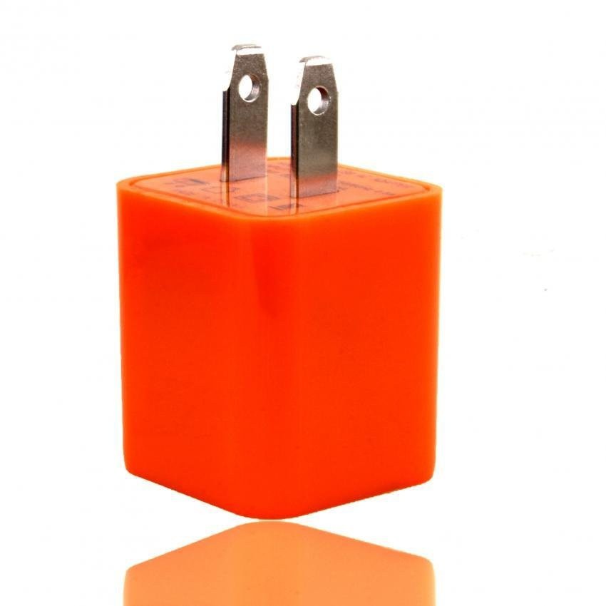USB World Dual Port Charger (Orange) Shopee Philippines