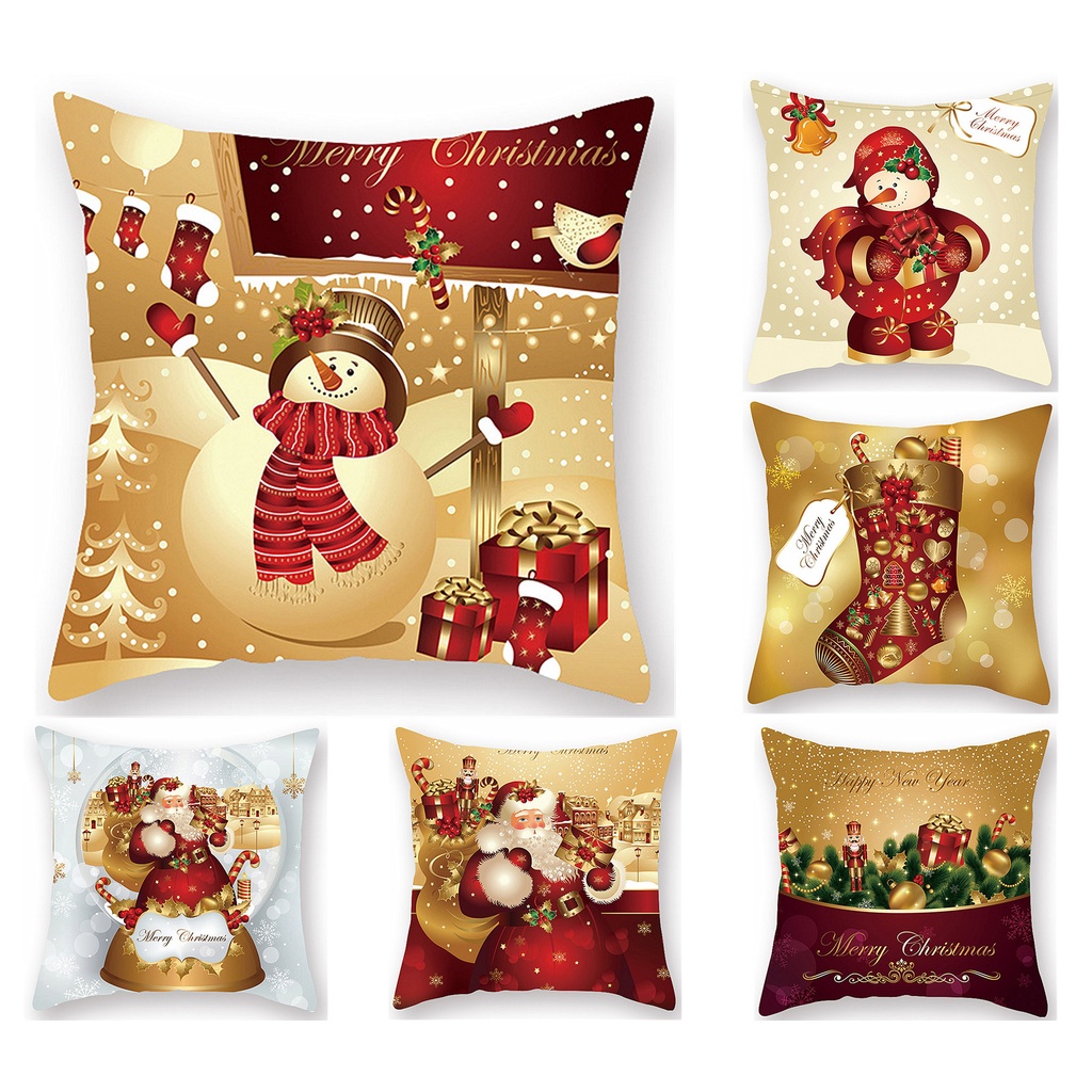 Christmas decor pillow case 70x70,60x60,50x50,45x45,40x40,Xmas Throw