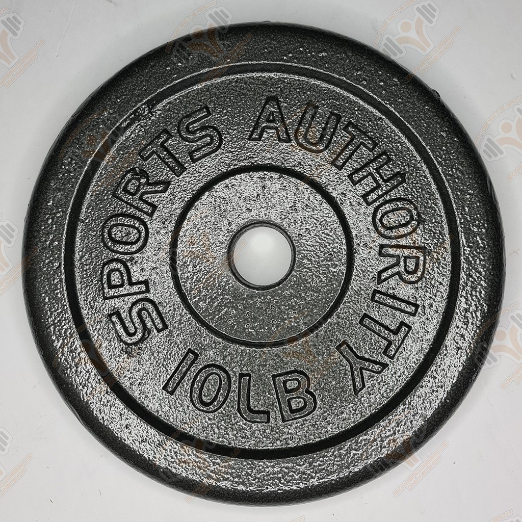 10 pound lbs plate sports authority barbell weight Shopee Philippines