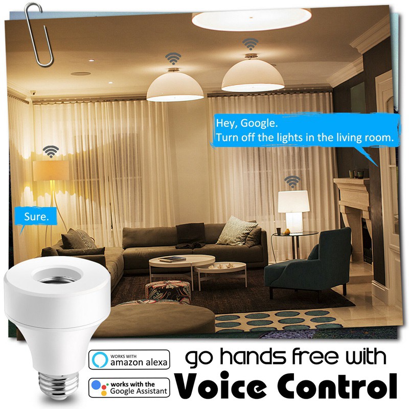 ok google turn on the living room lights