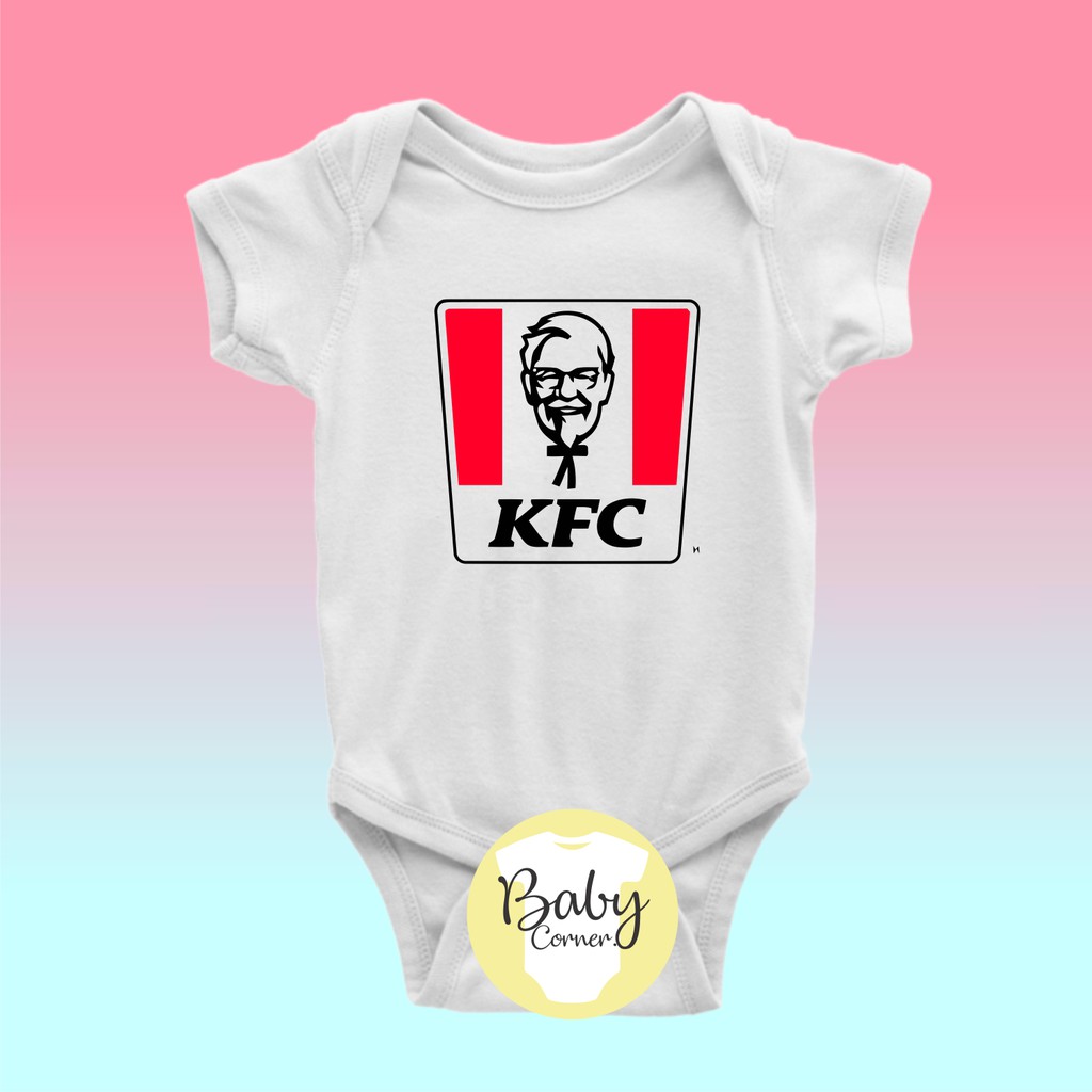 kfc logo ( statement onesie / baby onesie ) | Shopee Philippines