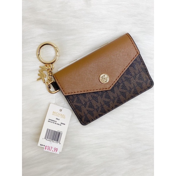 MICHAEL KORS | Kala Small Flap Key Ring Card Case Wallet | Women's Wallet |  Original & On hand | Shopee Philippines