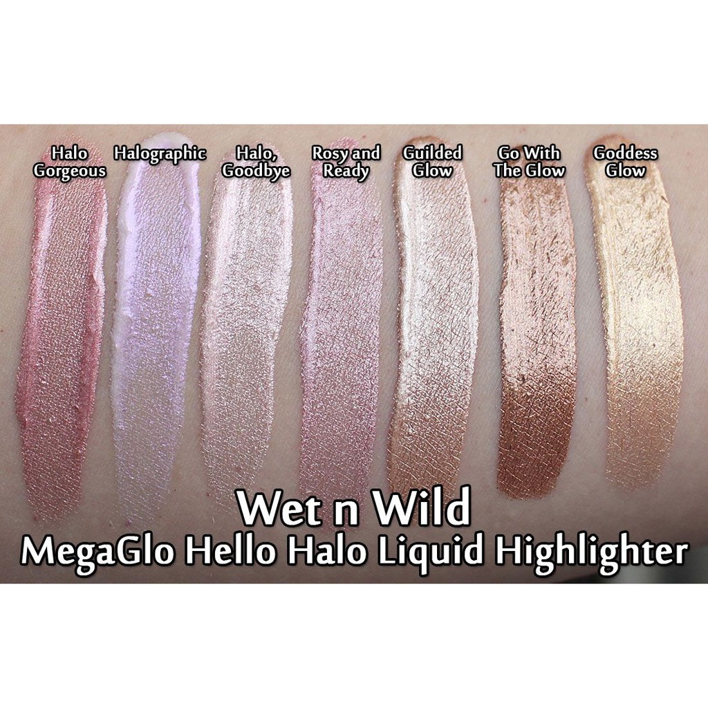 wet n wild megaglo hello halo liquid highlighter