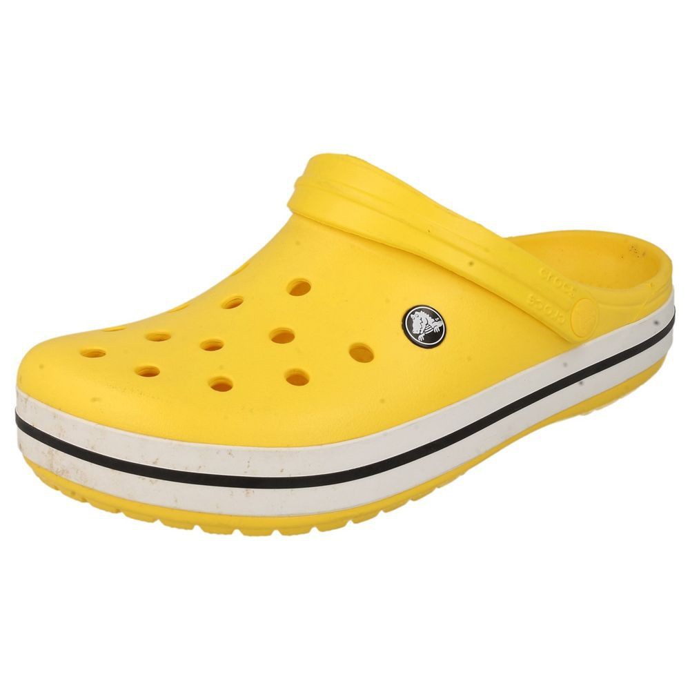 crocs yellow clogs