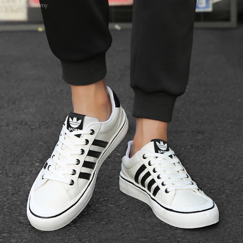 white canvas sneakers for men
