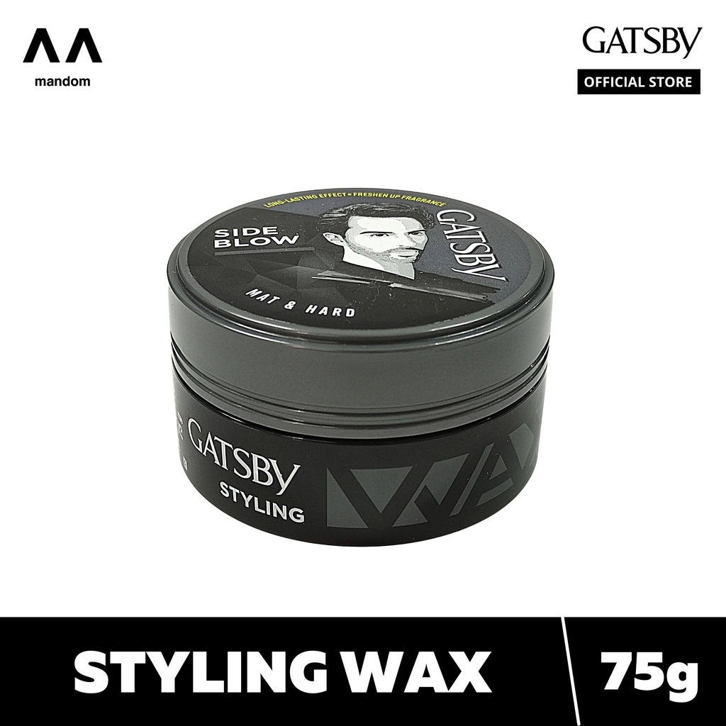 Gatsby Styling Wax Mat & Hard 75G Shopee Philippines