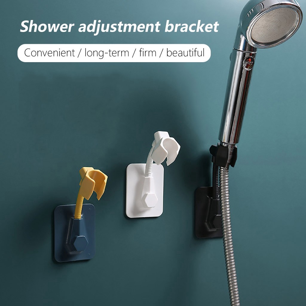 Universal Adjustable Bathroom Shower Head Holder / Wall Mount Shower