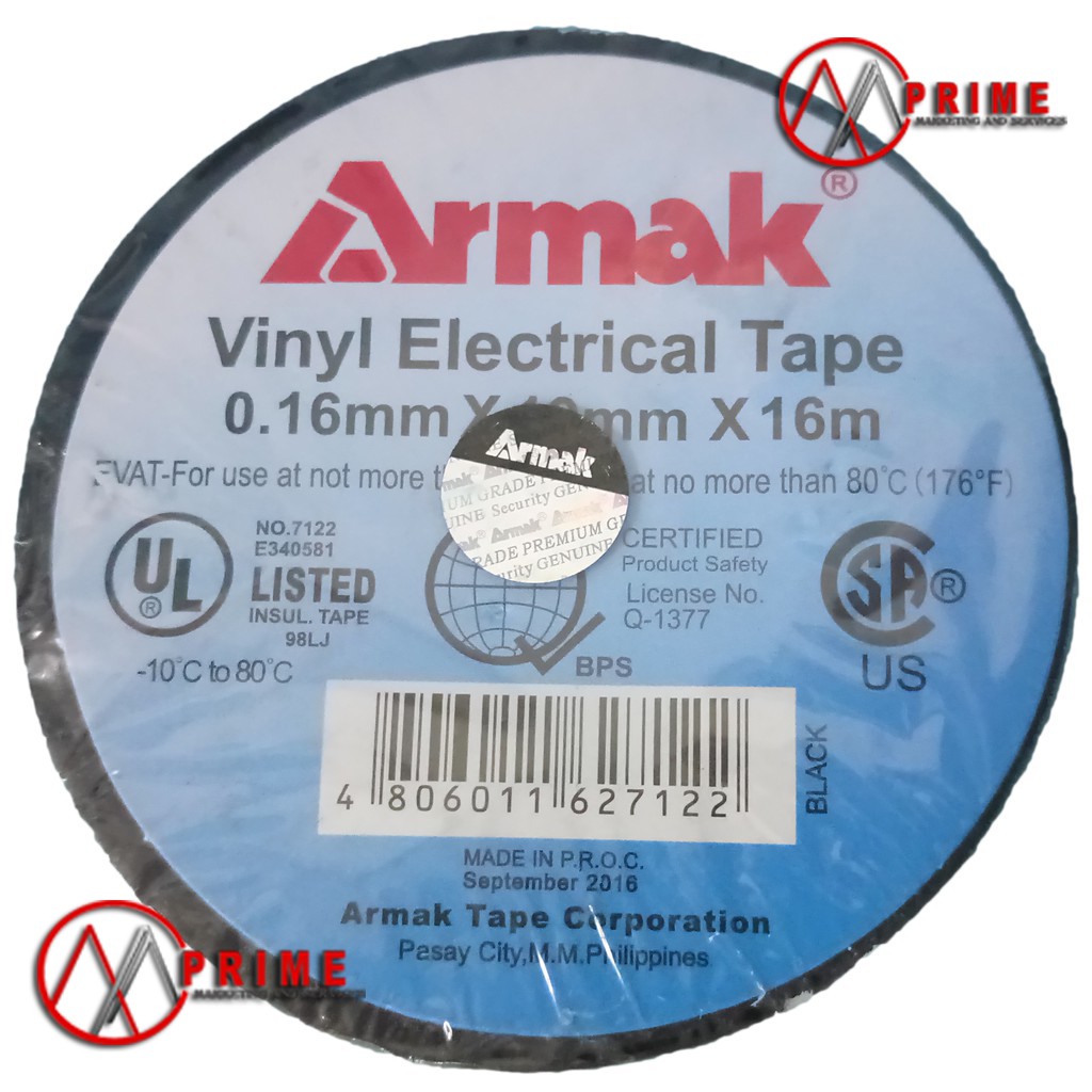 ARMAK Electrical Tape (All sizes) Shopee Philippines