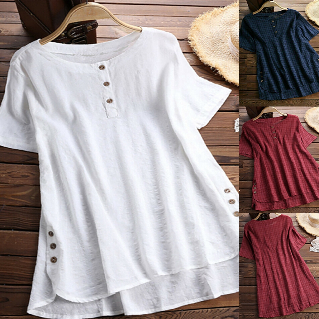 short sleeve summer blouses