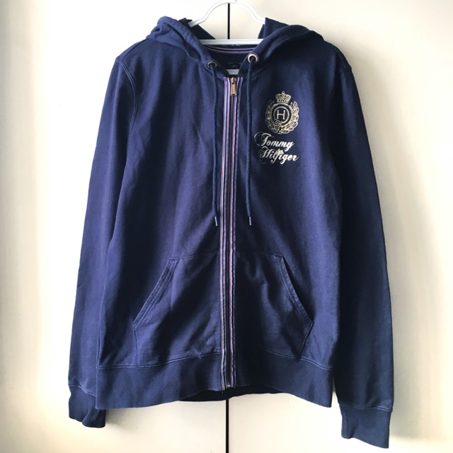 tommy hilfiger navy blue jacket