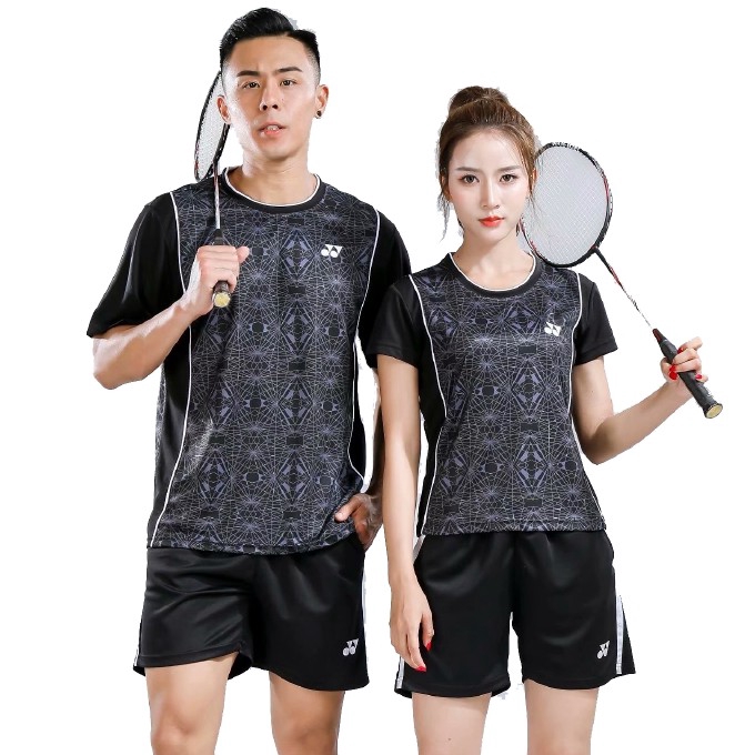 yonex badminton t shirts and shorts