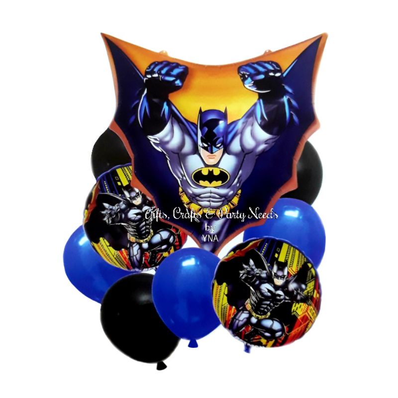 Batman Balloon Set Decoration | Shopee Philippines