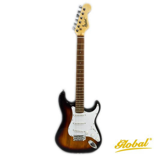 Global Stratocaster Electric Guitar (STsunburst) Shopee Philippines