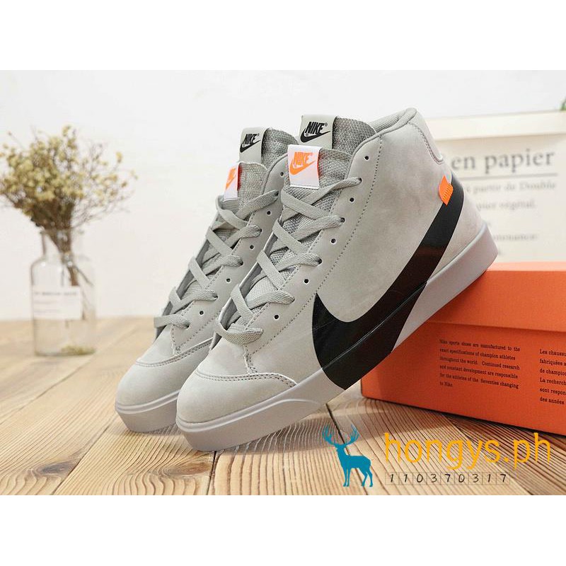 nike blazer high off white