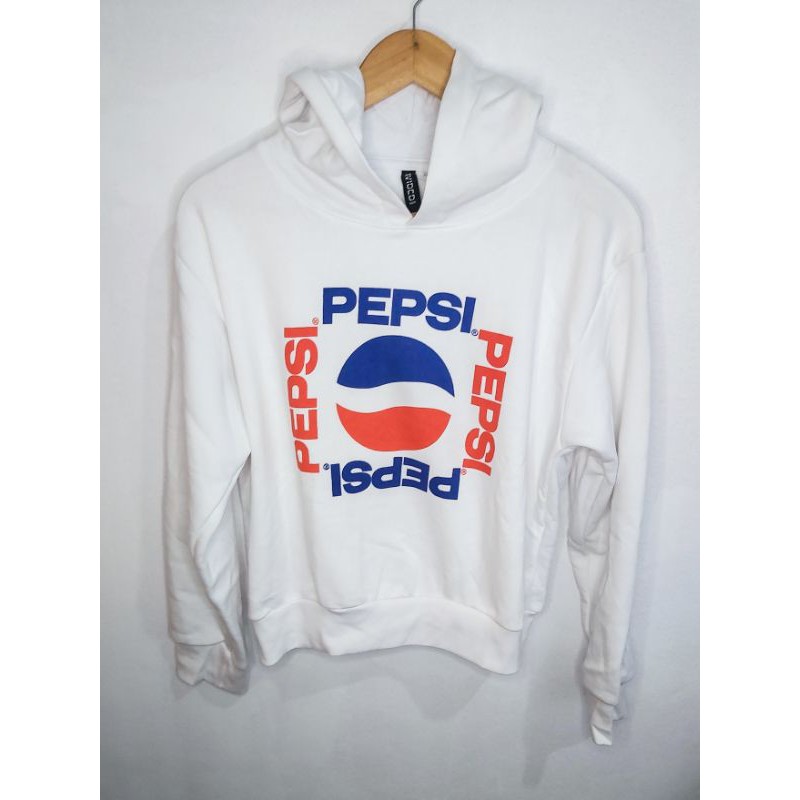 white pepsi hoodie