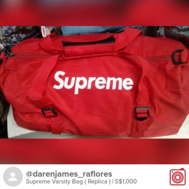 supreme hand luggage