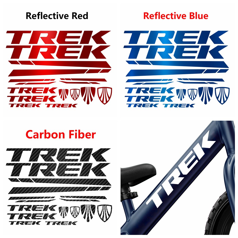 trek bike frame decals