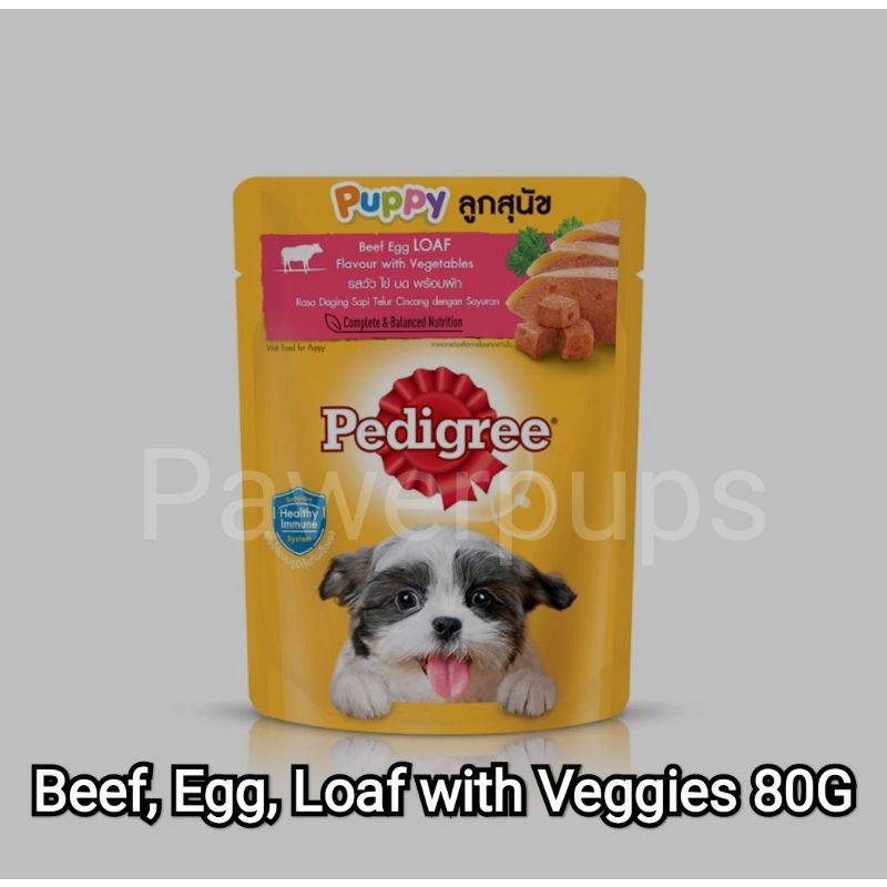 Pedigree Puppy Wet Food 130g and 80g Shopee Philippines