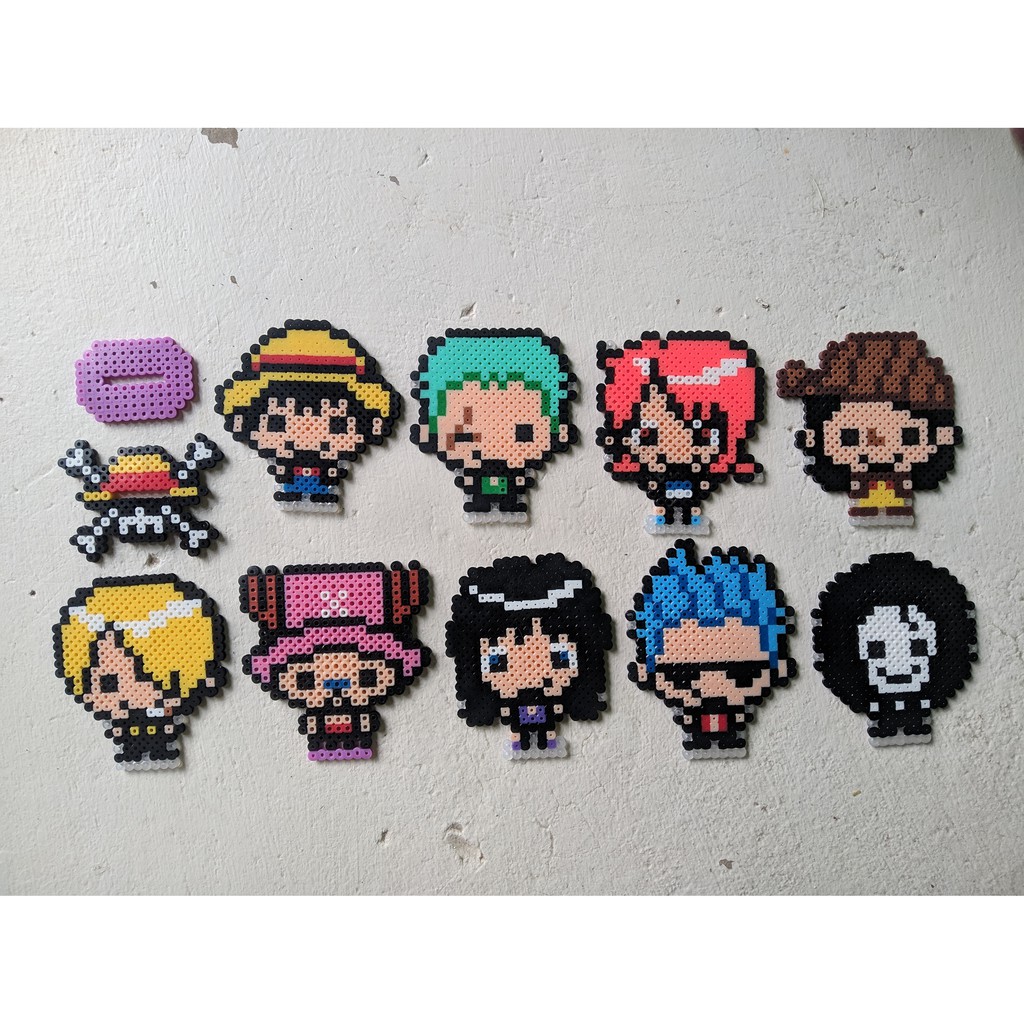 One Piece Perler Beads We are also a perler bead lovin family so after ...