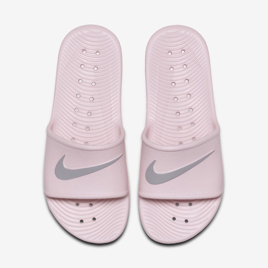 nike kawa slide women's pink