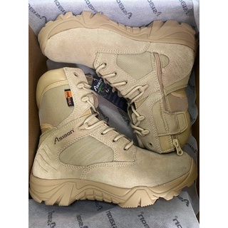 ASIAON SIDE ZIP TACTICAL BOOTS