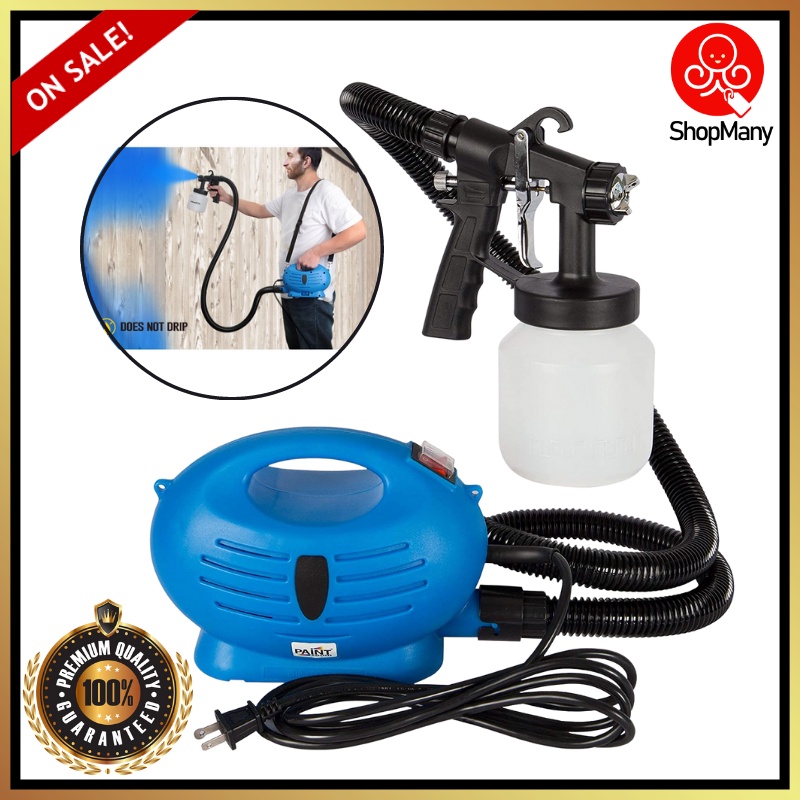 Shopmanyph Paint Zoom Gun Spray Electric Portable Spray Ultimate Gun