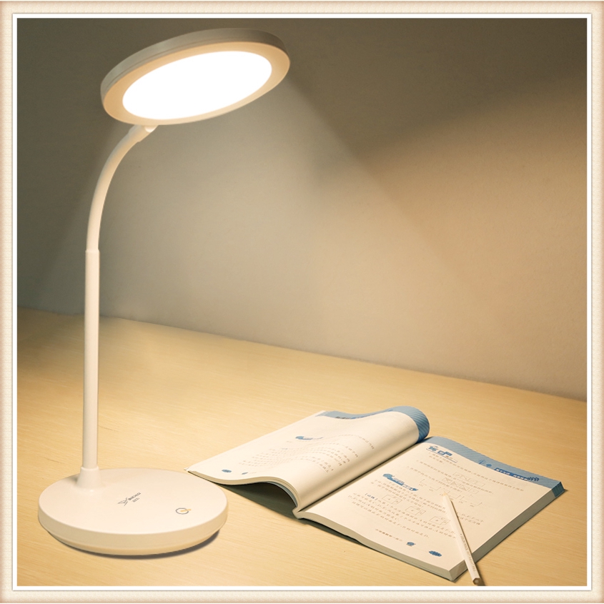 Study Table Lamp 8.4W 3 Light Colors USB Led Desk Lamp Touch Flexo